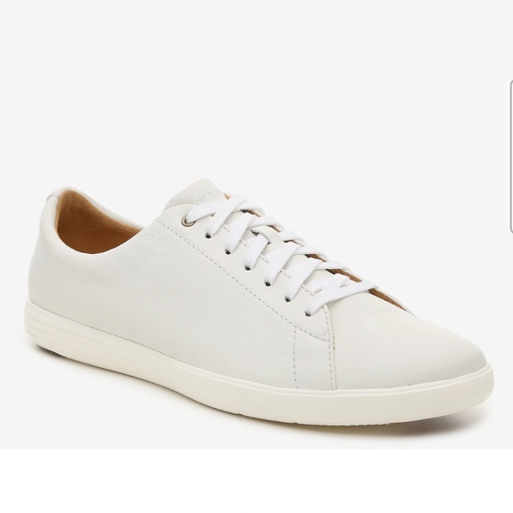 Cole Haan Grand Crosscourt white leather sneakers tennis shoes men’s size 12